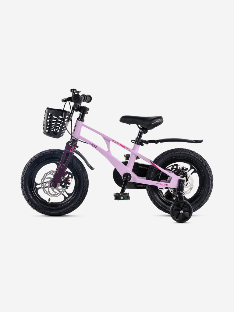 Велосипед детский Maxiscoo AIR PRO 14'', лавандовый матовый, 2025