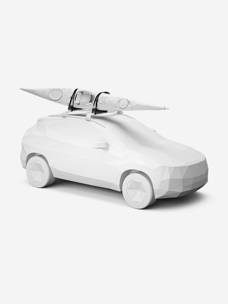 Крепление Thule Hull-a-Port Aero 849 для перевозки лодок и каяков