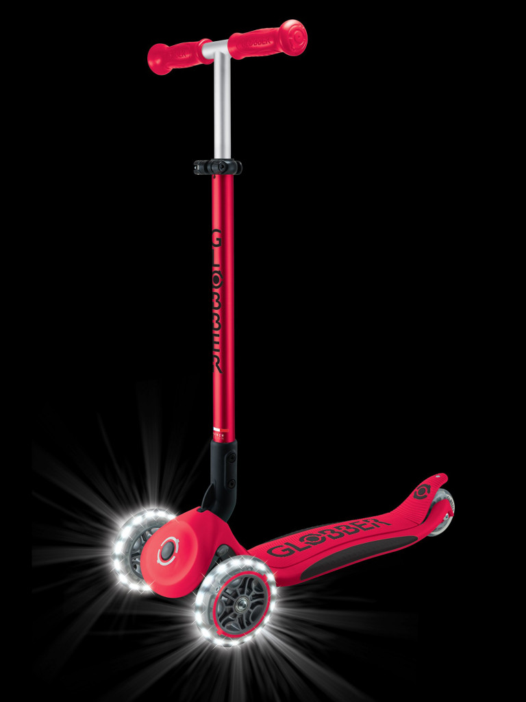 Самокат детский Globber Primo Foldable Plus Lights