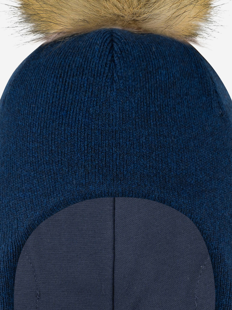 Шапка-шлем для мальчика GUSTI GW25AC1213B-BLUE