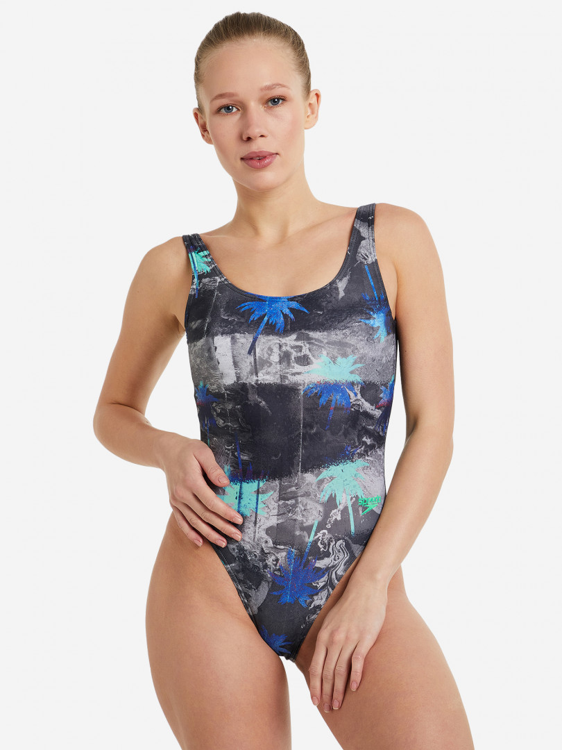 фото Купальник женский speedo deep u back, мультицвет