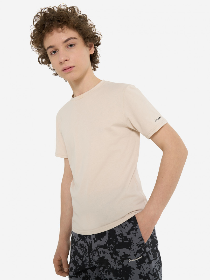 Футболка для мальчиков Demix Бежевый 499₽