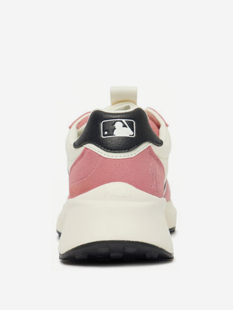 Кроссовки массивные MLB Chunky Jogger Розово-белые