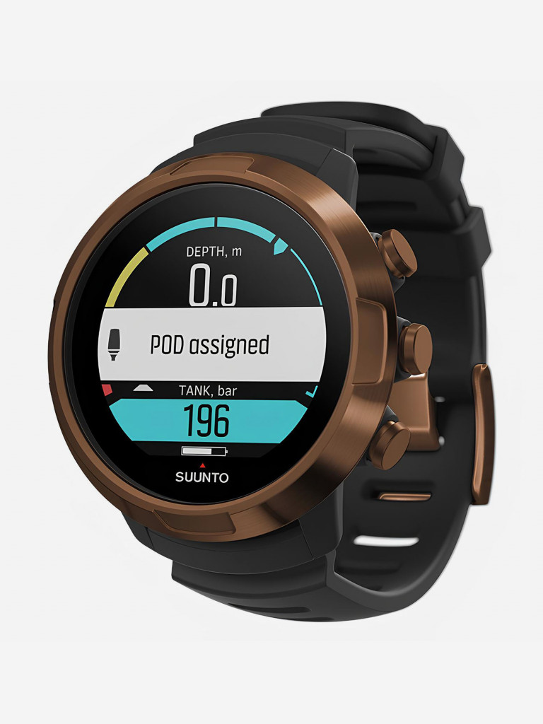 Компьютер для дайвинга SUUNTO D5 COPPER/сталь, "медный"/черный ремешок (SS050569000)