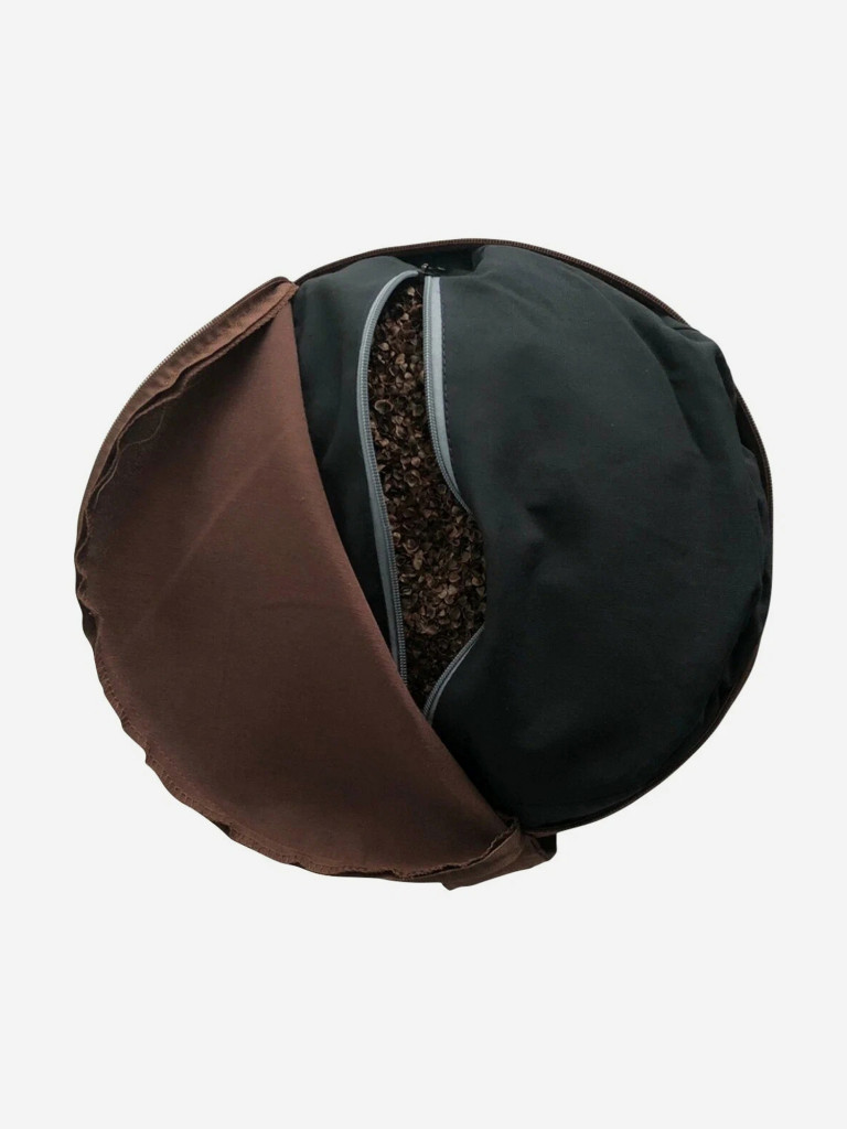 Подушка для медитации Мандала Рамайога 2.5 коричневый