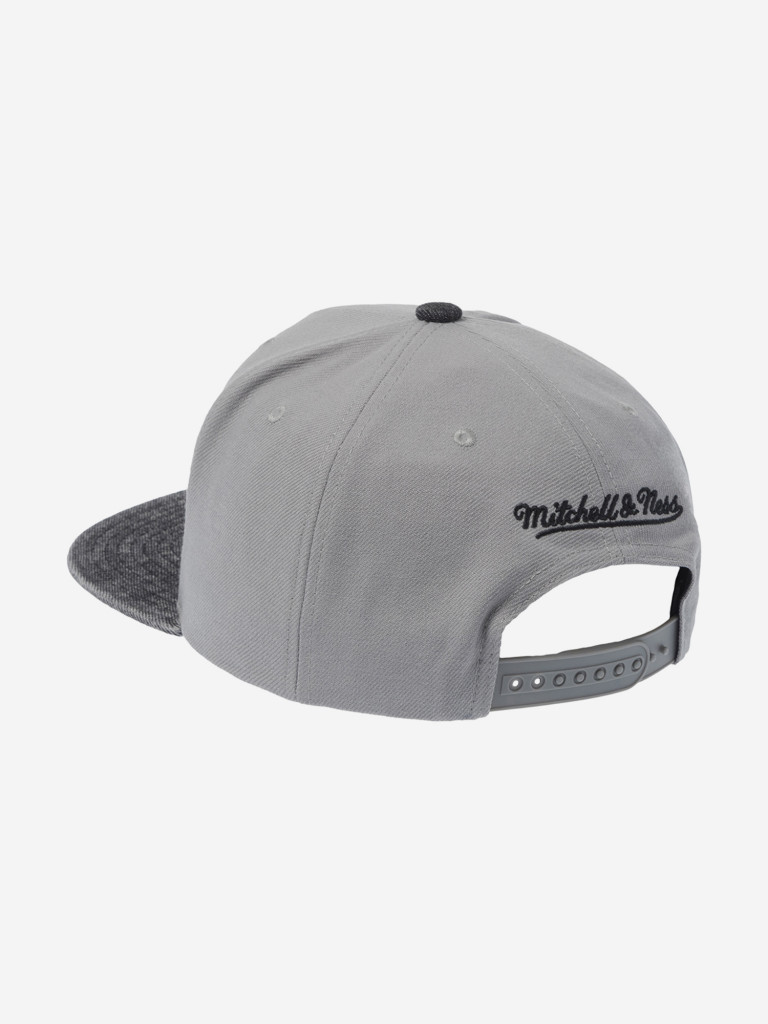 Бейсболка с прямым козырьком MITCHELL NESS HS12144-LAIGREY Los Angeles Raiders NFL