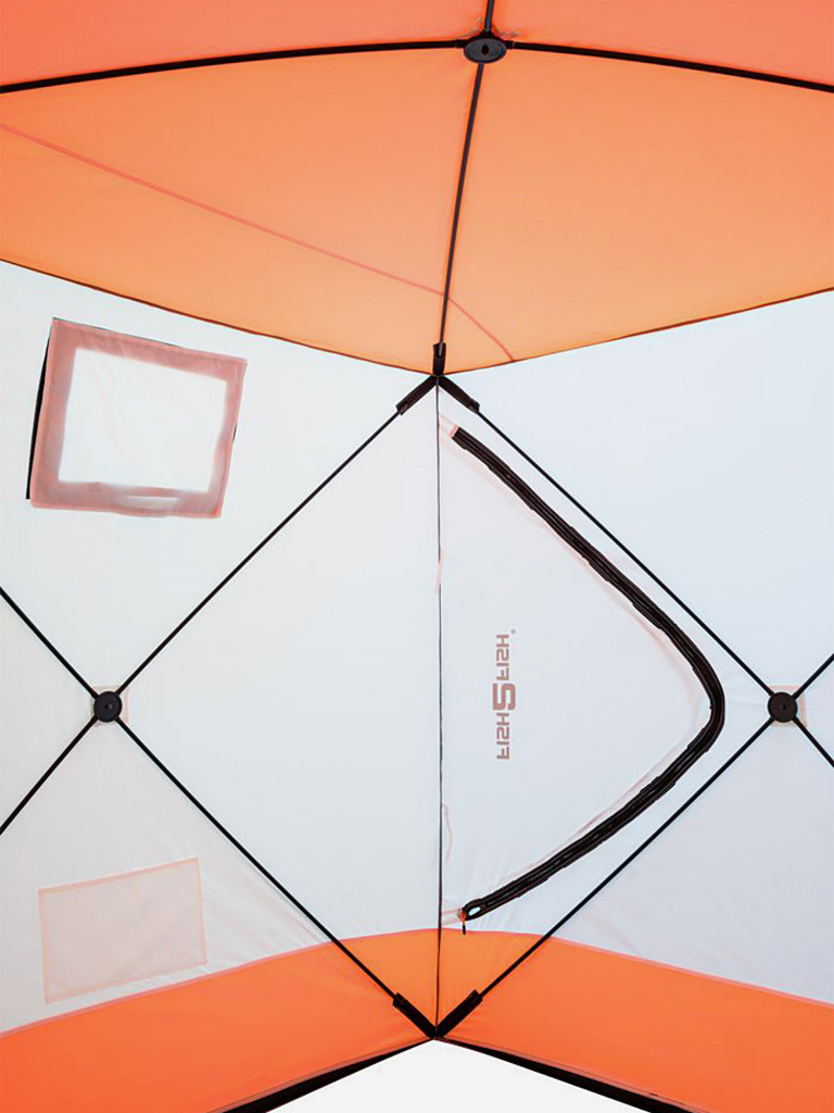 Палатка для зимней рыбалки Fish2Fish Куб 1,8х1,8х1,95 м с юбкой в чехле