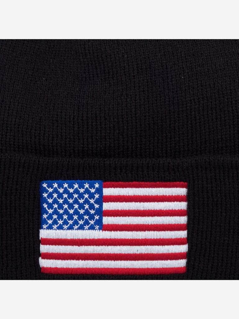 Шапка с отворотом AMERICAN NEEDLE 21019A-USA United States Cuffed Knit