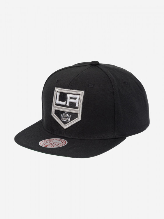 Бейсболка с прямым козырьком MITCHELL NESS HHSS6743-LAKYYPPPBLCK Los Angeles Kings NHL