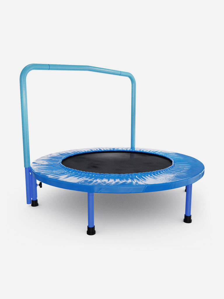 Батут с поручнем DFC JUMPFIT 36'' синий