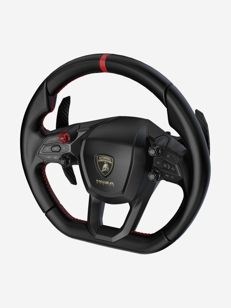 Съемное рулевое колесо MOZA x Lamboghini Revuelto Sim-racing Steering Wheel RS096