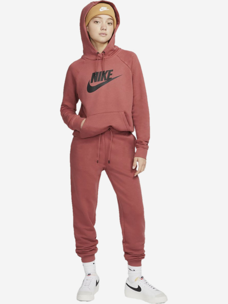 Толстовка женская Nike W NSW ESSNTL HOODIE PO HBR