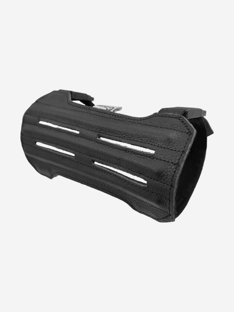 Крага Centershot 19см (кожа) черная
