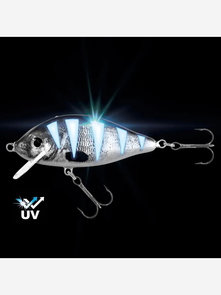 Воблер Jaxon Karas UV 8F OМ / плавающий / 8 см, 13 гр