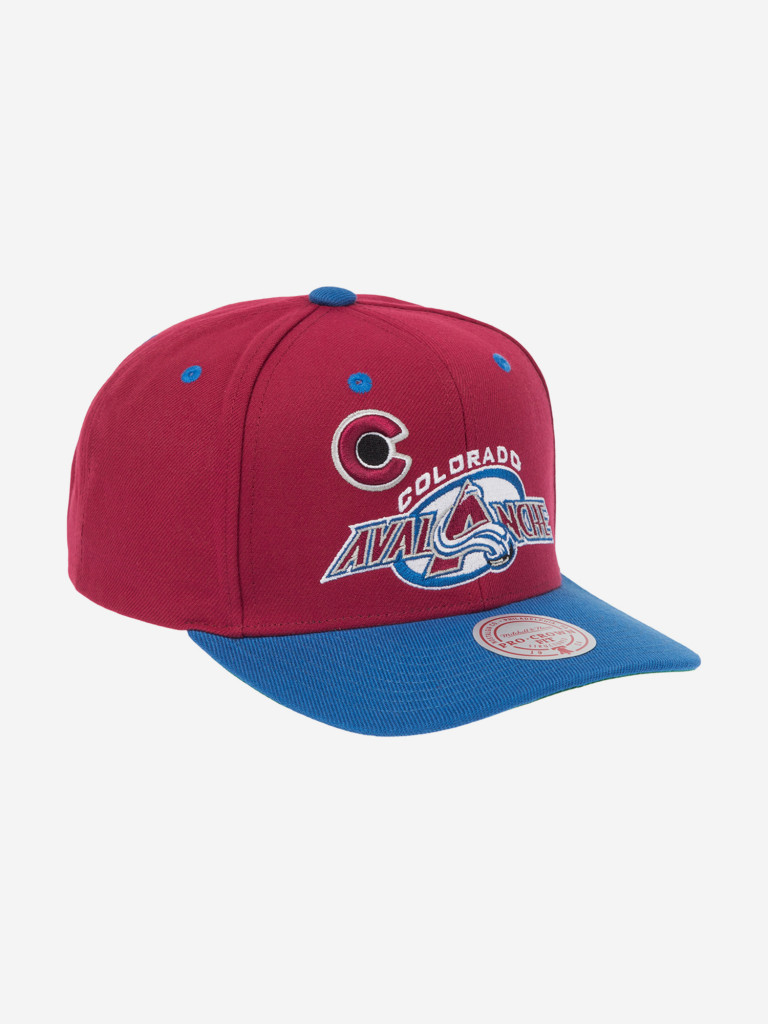 Бейсболка MITCHELL NESS HP8591-CAVMARO Colorado Avalanche NHL (малиновый)