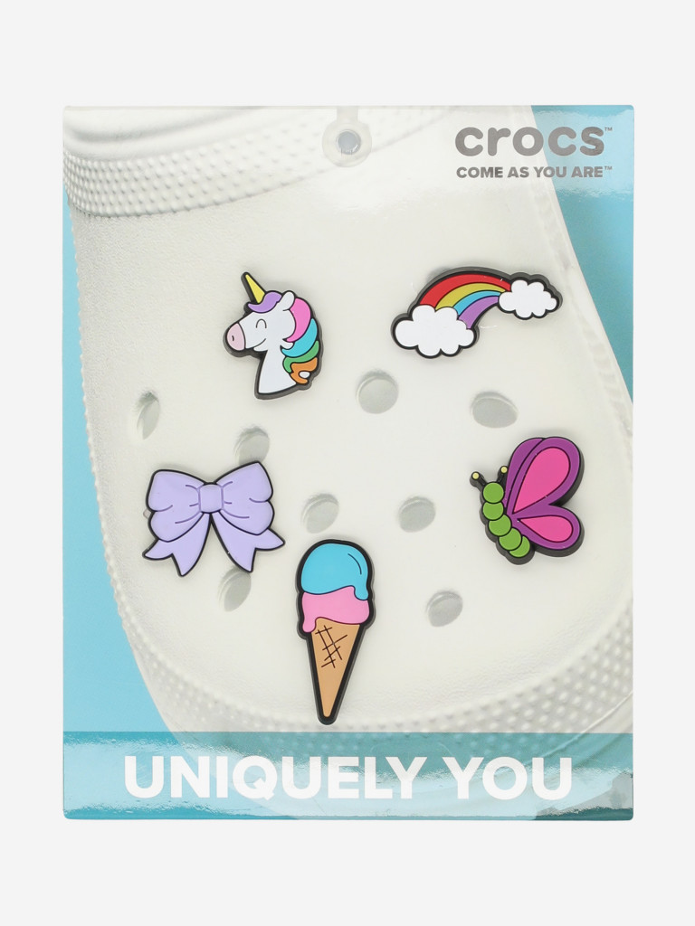 Украшение для обуви Crocs Young Girl Cartoons 5 Pack