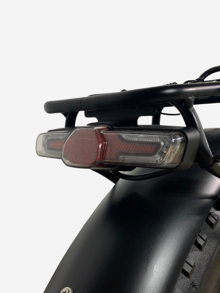 Электровелосипед OxyVolt Fast rider 20" 1500W v.2, цвет черный матовый