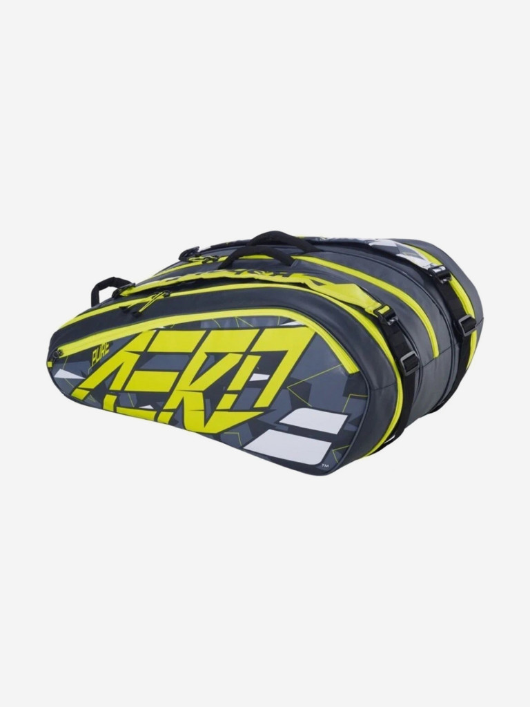 Чехол Babolat PURE AERO Х 12, черный/желтый (370)