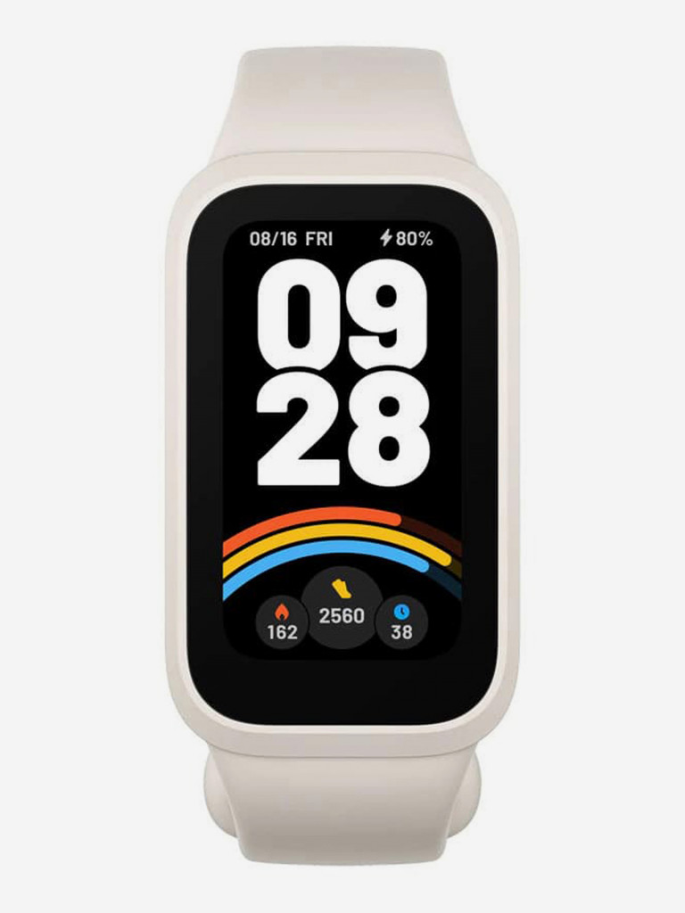 Фитнес-браслет Xiaomi Smart Band 9 Active бежевый белый