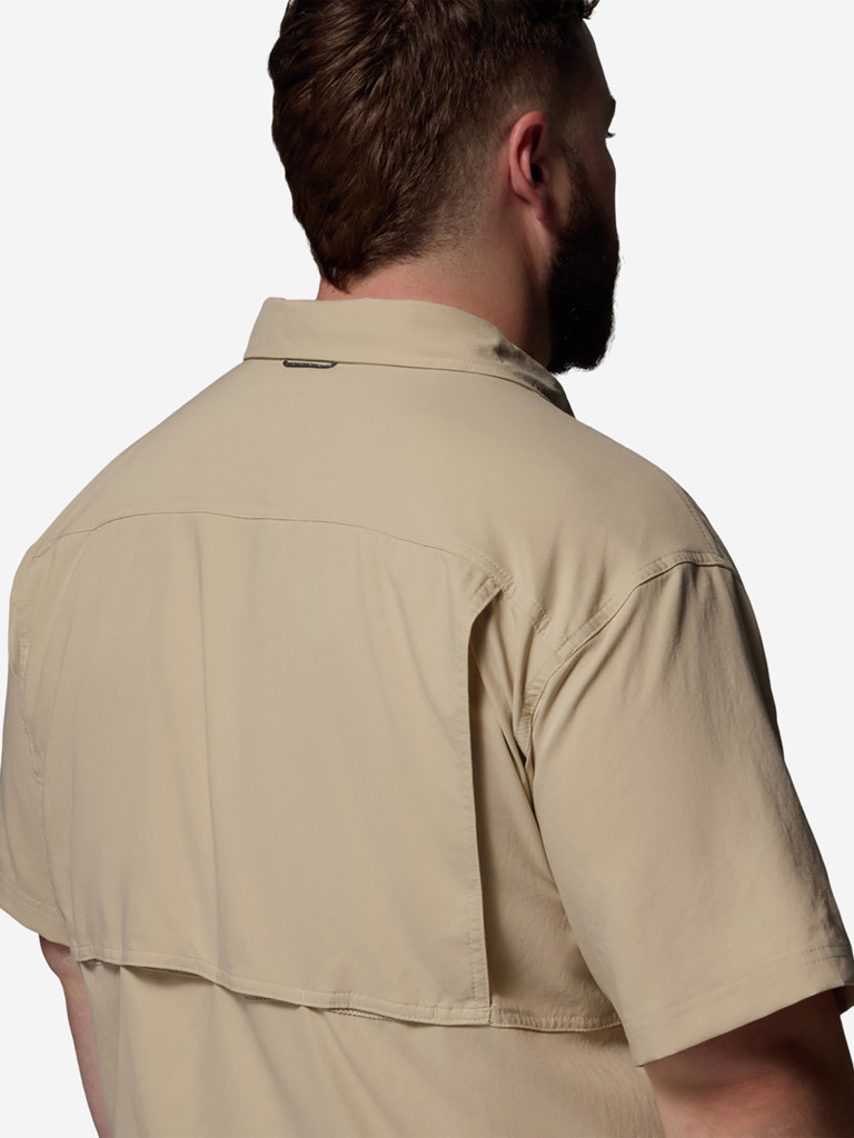 Рубашка с коротким рукавом мужская Columbia Silver Ridge Utility II SS, Plus Size