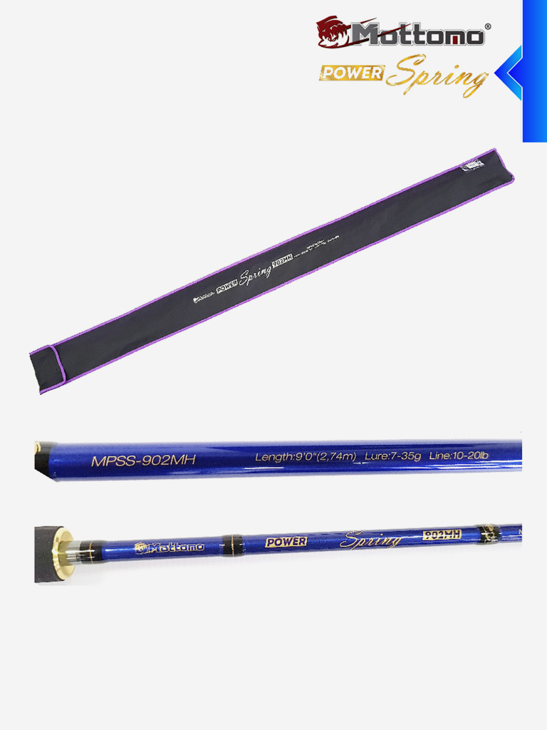 Спиннинг Mottomo Power Spring 902MH 274см 7-35г для рыбалки джига