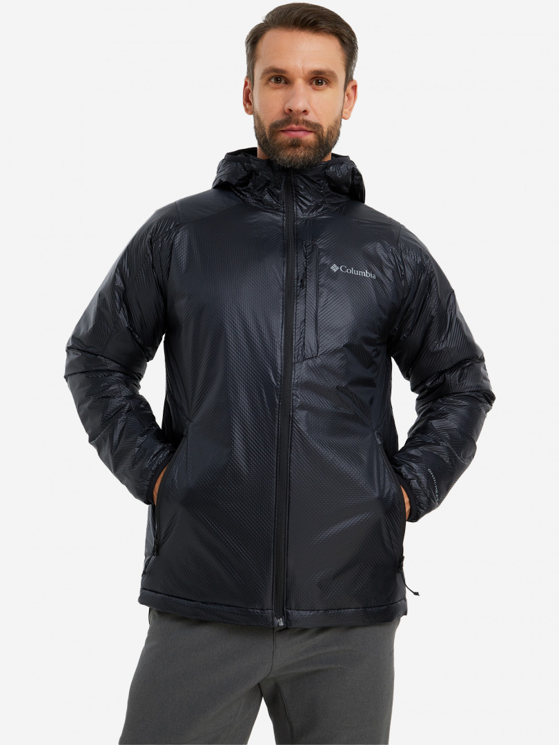 фото Куртка утепленная мужская columbia arch rock double wall elite hdd jacket, черный