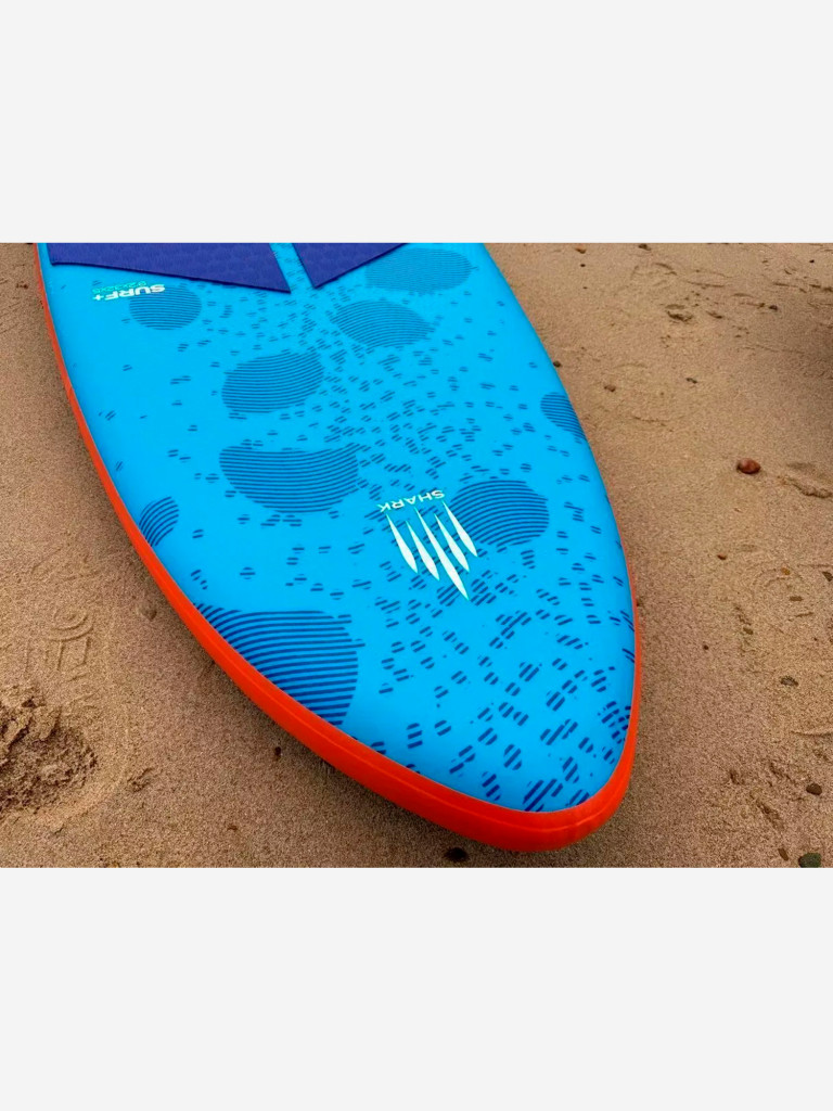 Сапборд надувной двухслойный Shark Surf+ 9.2x32x5, 280x81x12 см