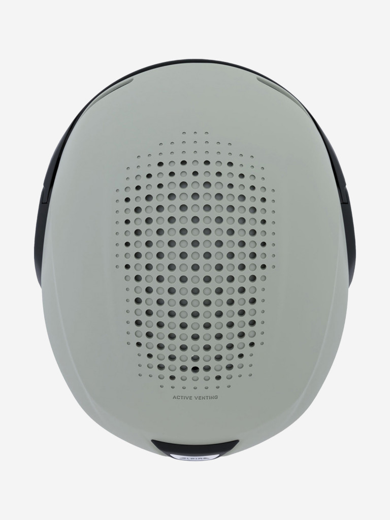 Горнолыжный шлем с визором Alpina Alto Q-Lite Moon-Grey Matt/Gold Mirror