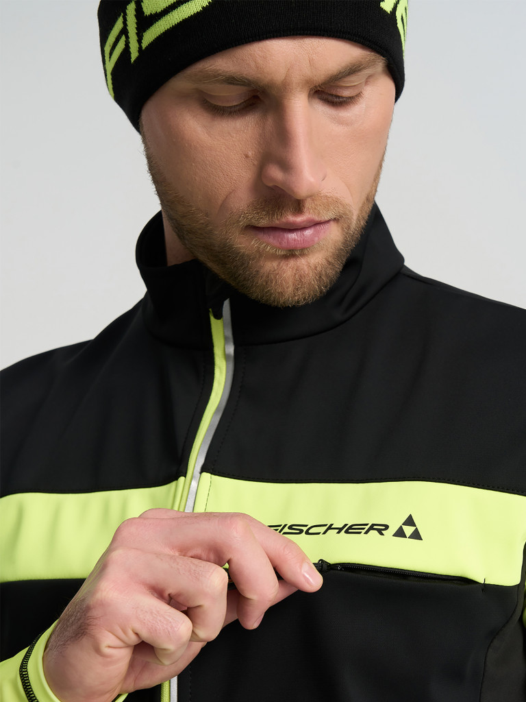 Жилет для беговых лыж мужской Fischer Softshell Warm