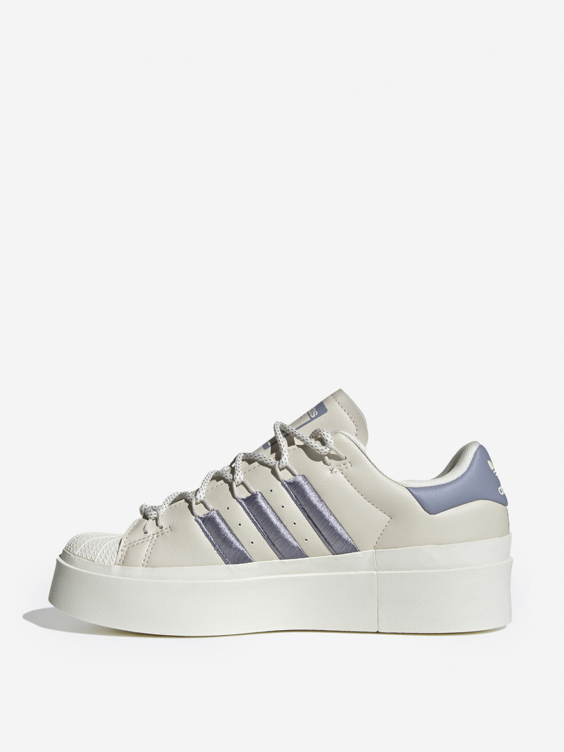 фото Кеды женские adidas superstar bonega, белый