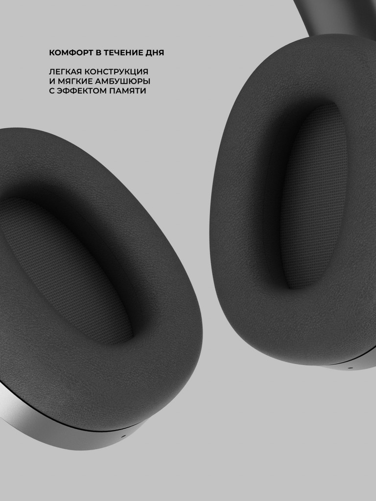 Беспроводные накладные наушники Stereo Ultra, bluetooth 5.4, шумоподавление ANC/ENC, 500мАч