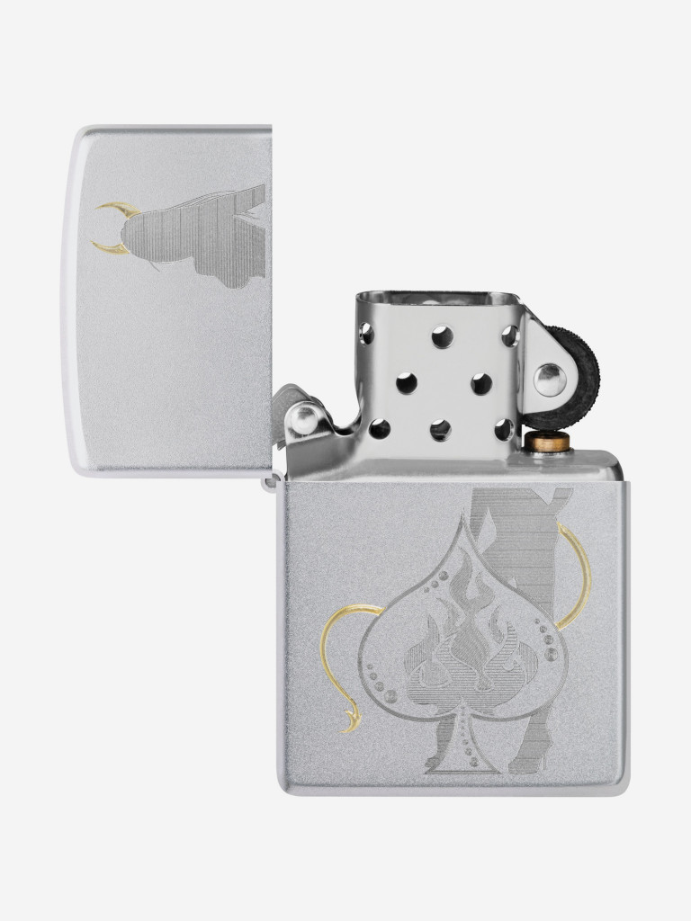 Зажигалка бензиновая ZIPPO 48658 Devilish Ace