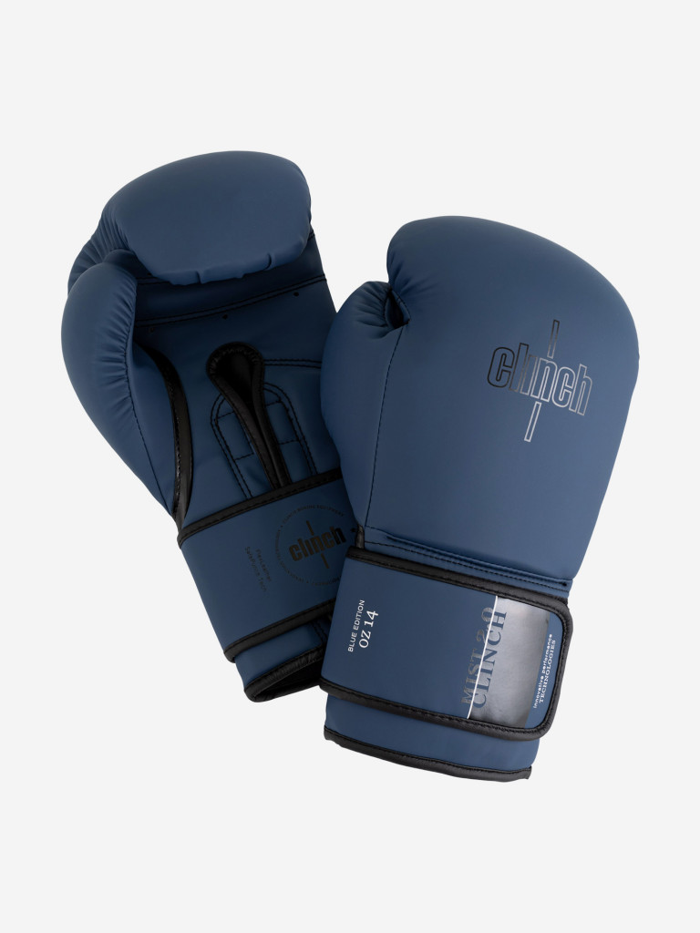 Перчатки боксерские Clinch Mist 2.0 синие
