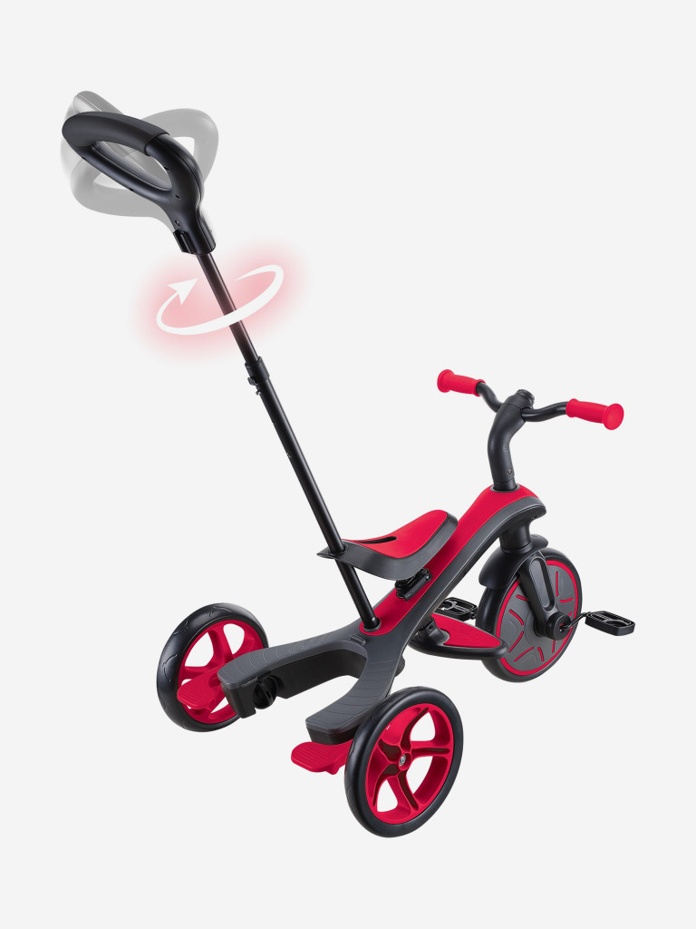 Трехколесный велосипед-беговел Globber TRIKE EXPLORER (4в1)