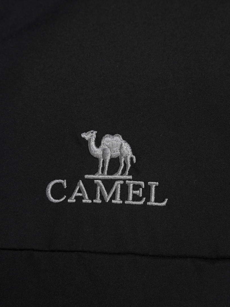 фото Пуховик мужской camel, черный