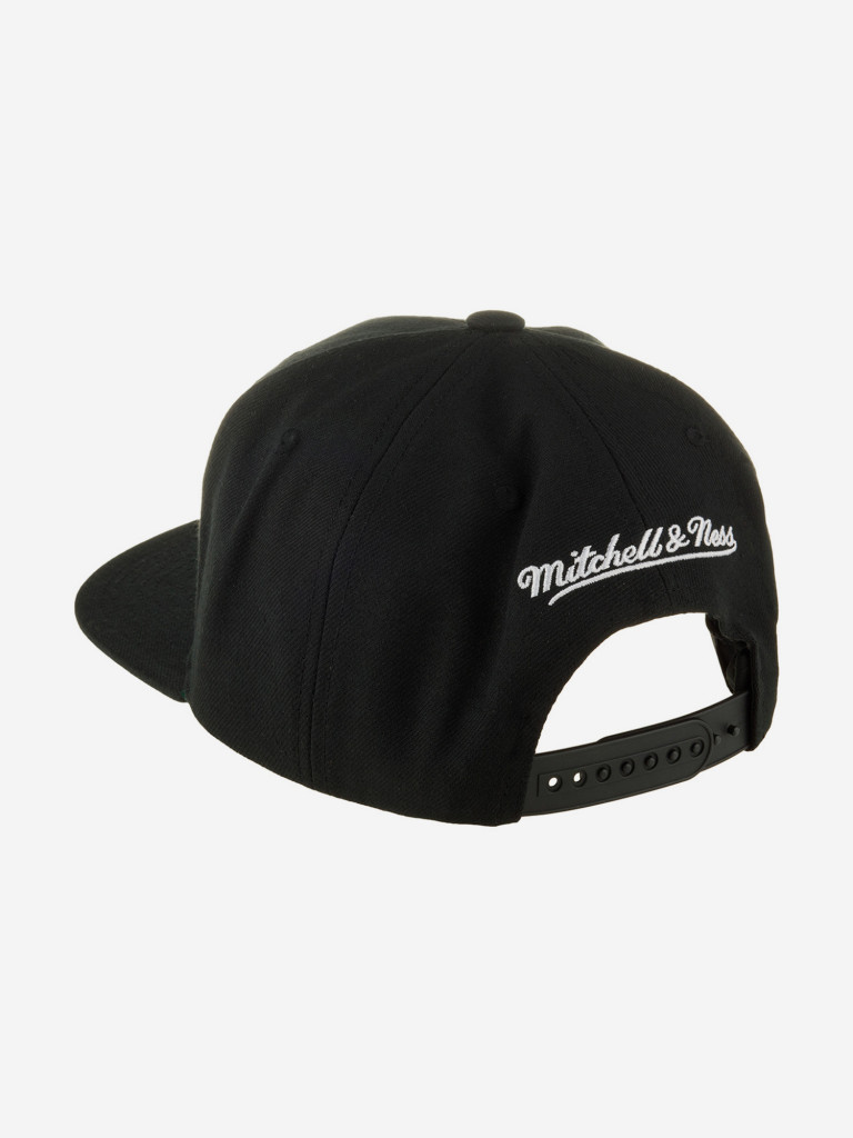 Бейсболка с прямым козырьком MITCHELL NESS HHSS6743-ADUYYPPPBLCK Anaheim Ducks NHL (черный)