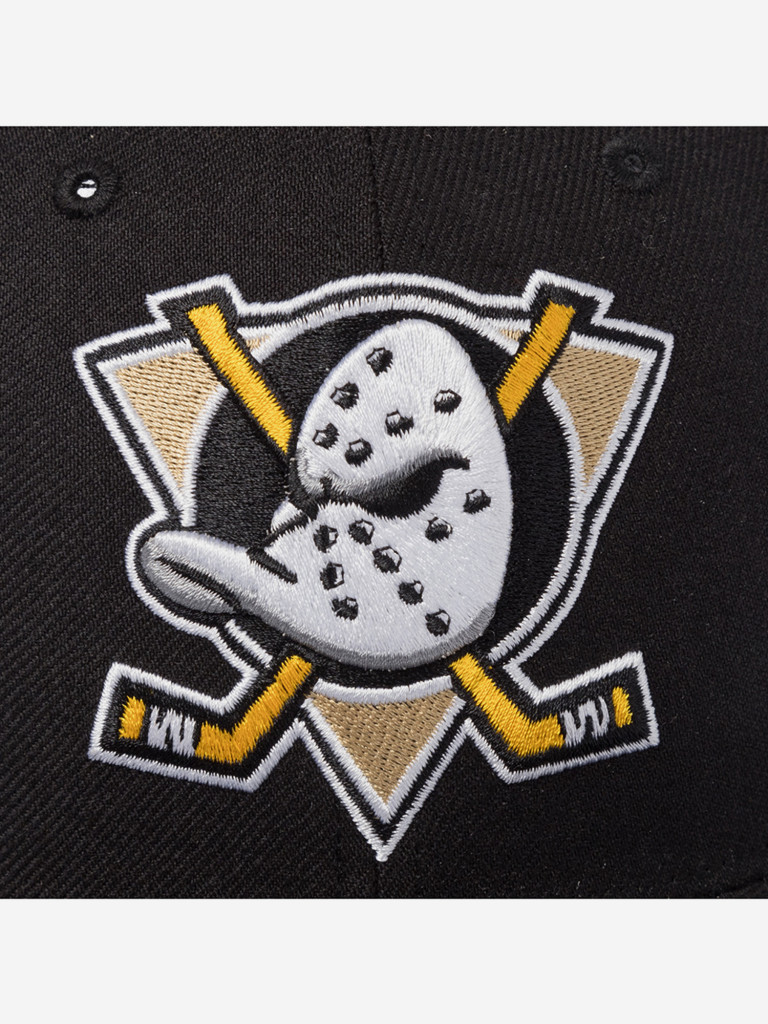 Бейсболка с прямым козырьком 47 BRAND H-SRS25WBP-BKM Anaheim Ducks NHL