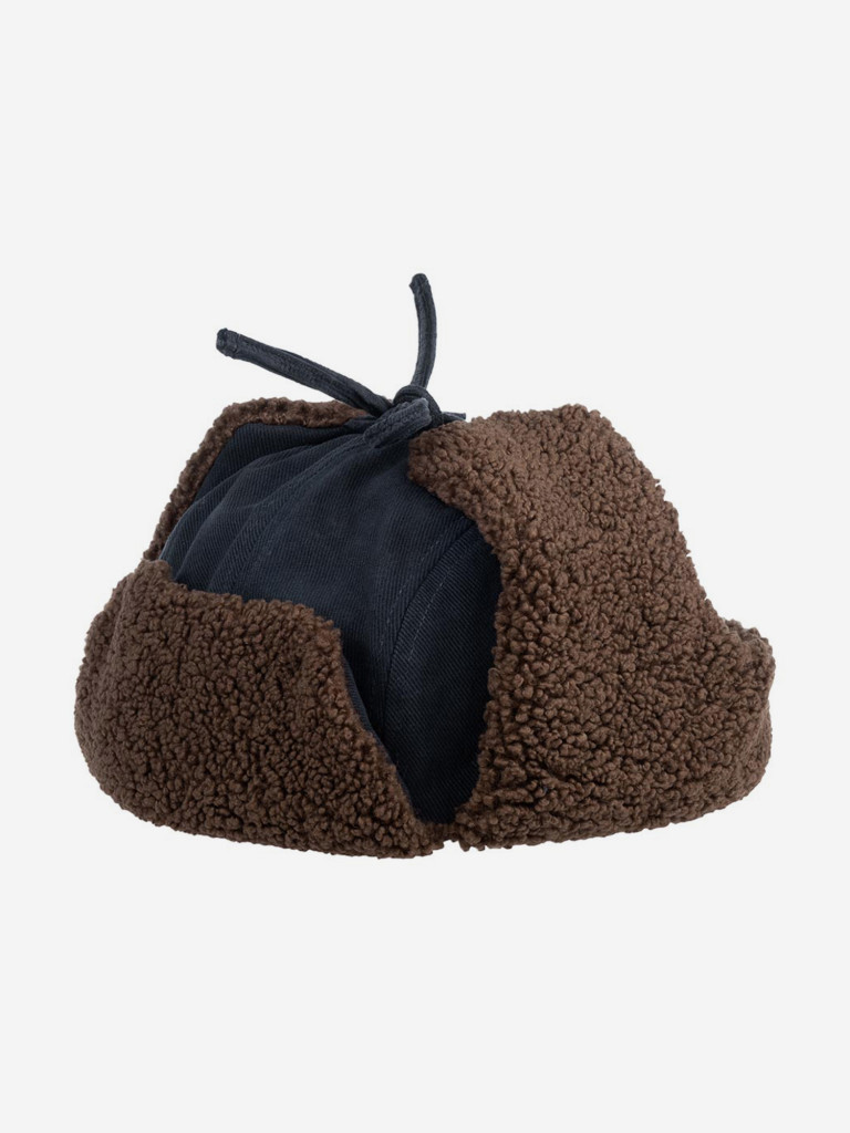 Шапка-ушанка STETSON 9291106 BOMBER CAP SOFT COTTON/CORD (серый)