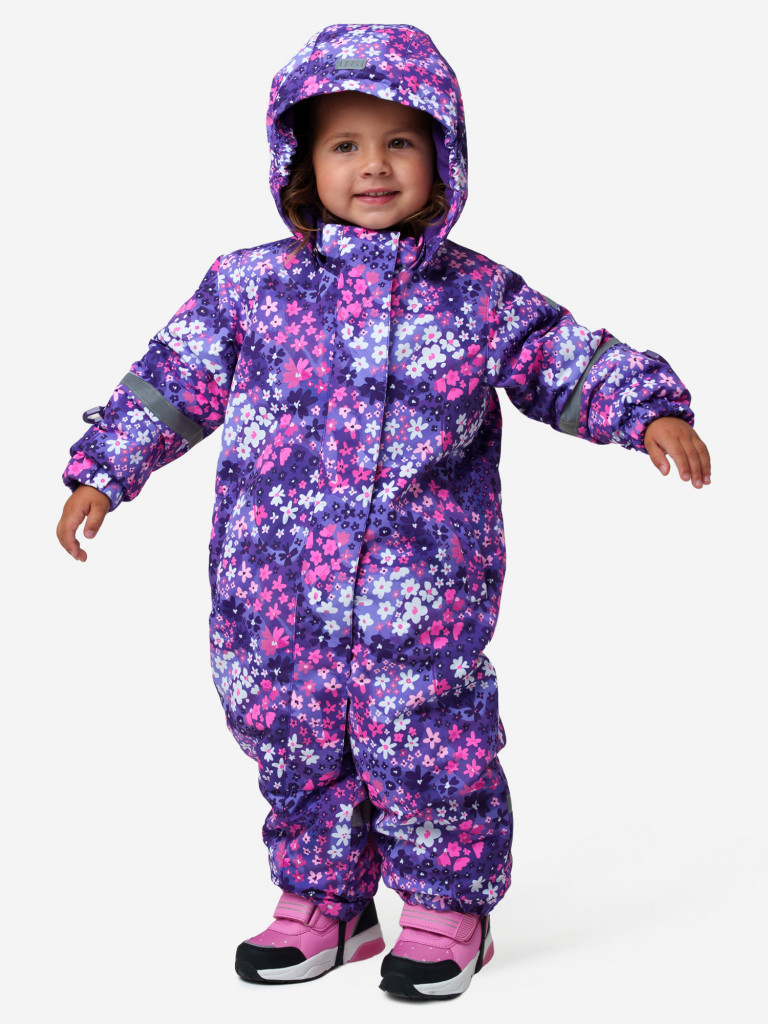 Комбинезон зимний для девочек PlayToday