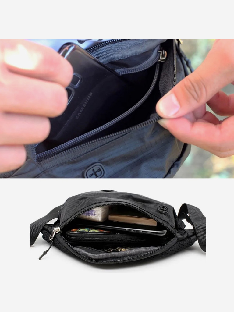 Поясная сумка SAMSTRONG B0268 WAIST BAG 1,5, черный