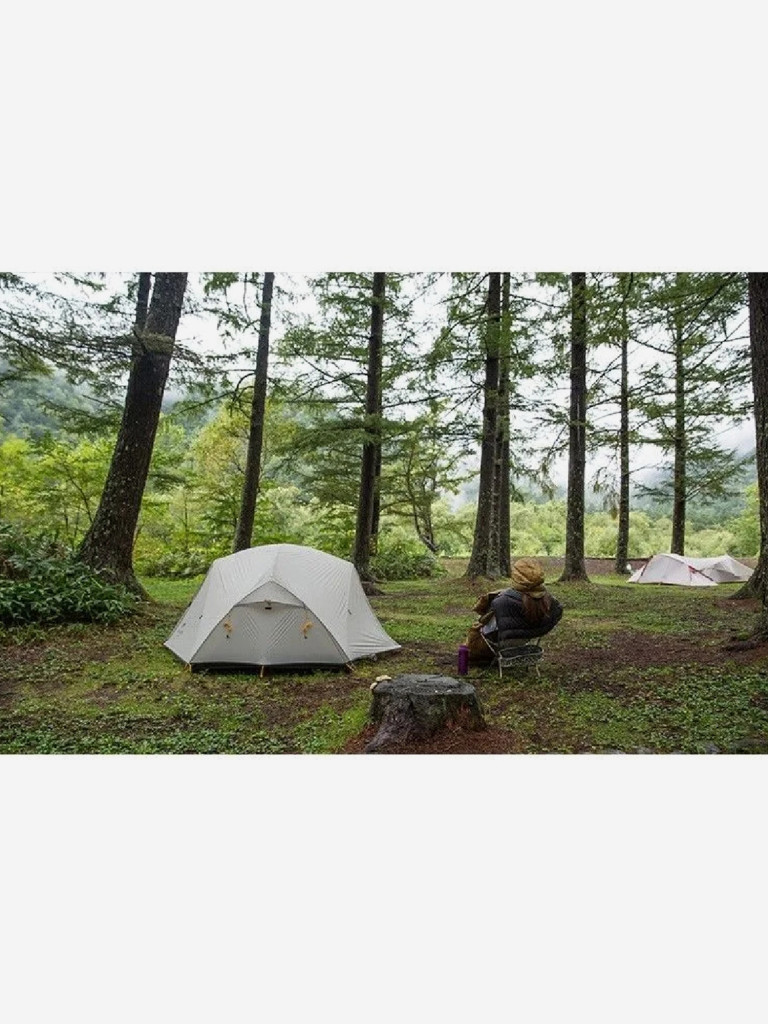 Палатка Naturehike Mongar NH17T007-M 20D двухместная сверхлегкая , серая, 6927595708071