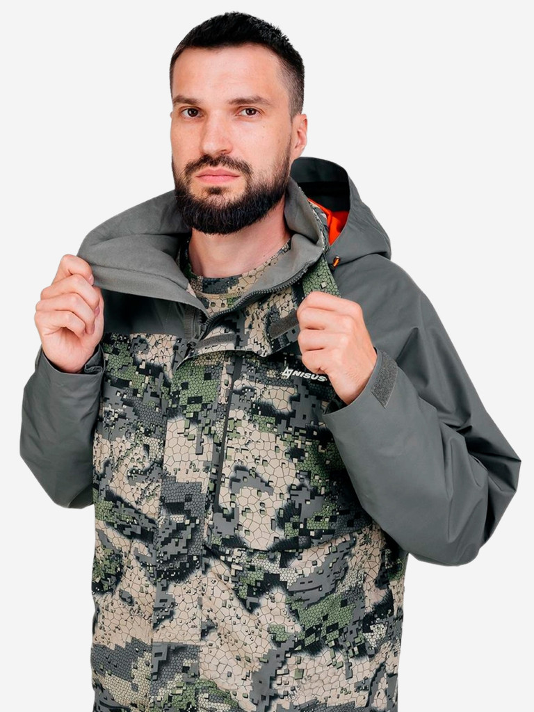 Костюм демисезонный Nisus Defender (куртка+полукомбинезон) для рыбалки и охоты