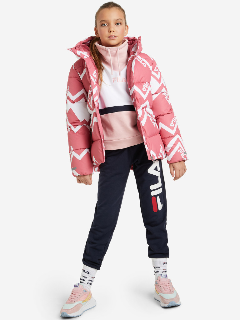 Пуховик для девочек FILA