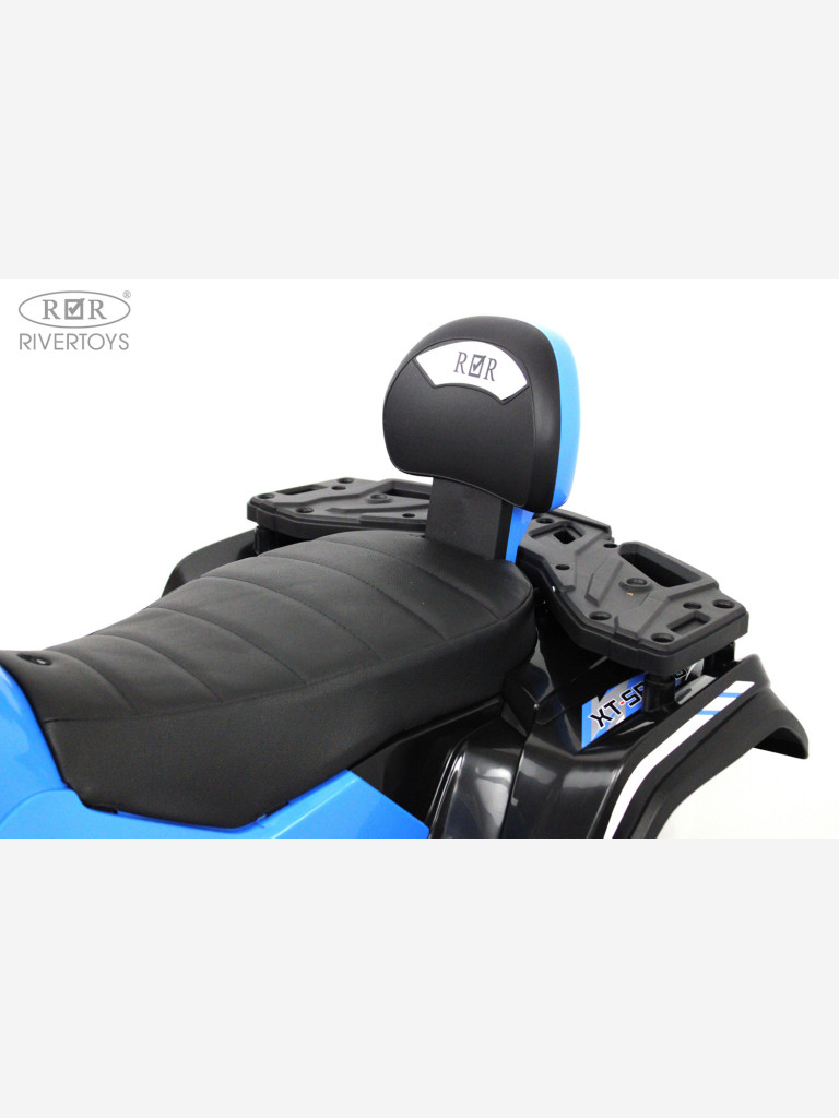Детский электроквадроцикл RIVERTOYS T001TT 4WD синий