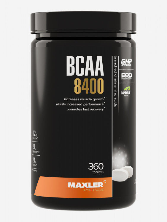 Аминокислоты БЦАА 2:1:1 Maxler BCAA 8400, 360 таблеток