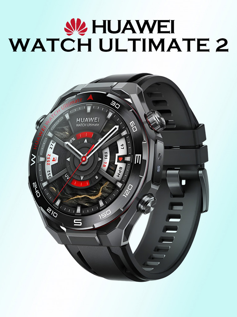 Умные часы HUAWEI Watch Ultimate 2, MCH-AL00, черные