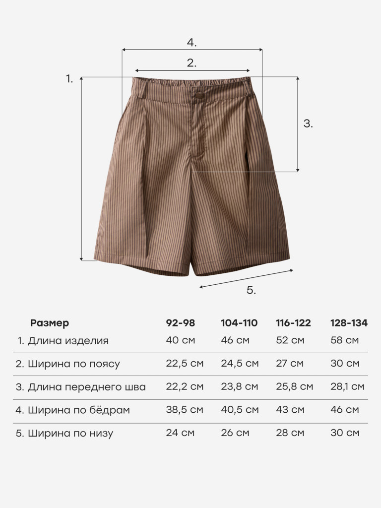 Шорты детские HAPPY BABY