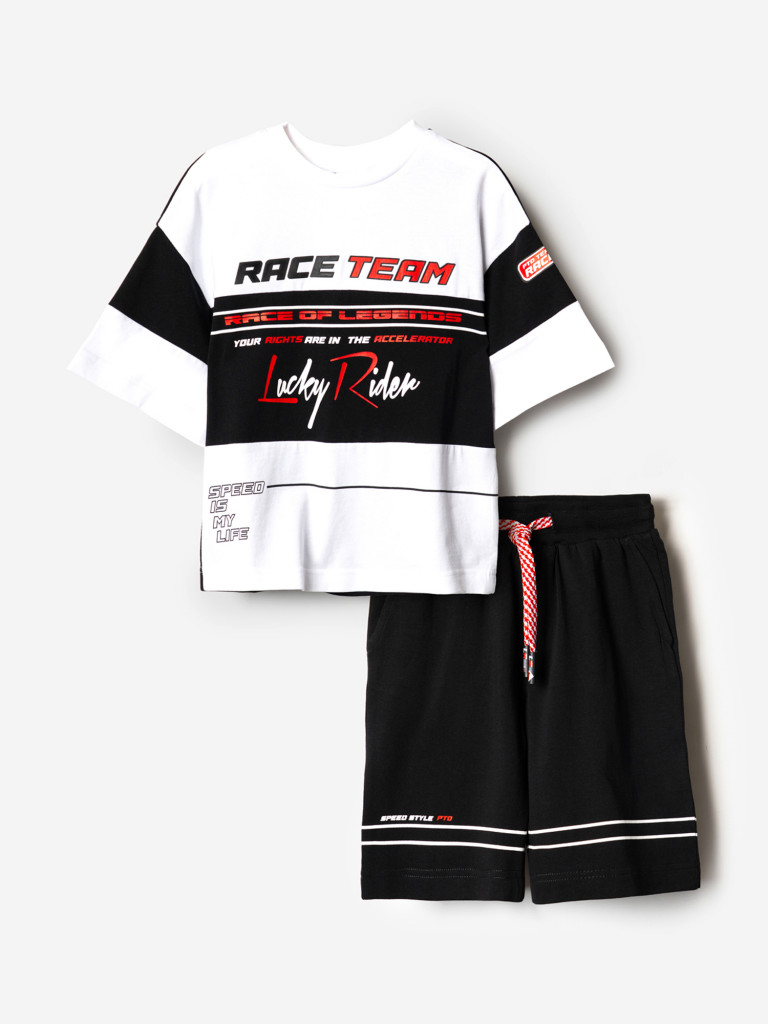 Комплект для мальчиков: футболка, шорты PlayToday