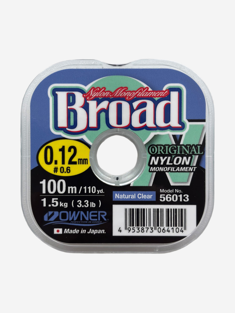 Леска Owner Broad 100 м 0,12 мм 1,5 кг