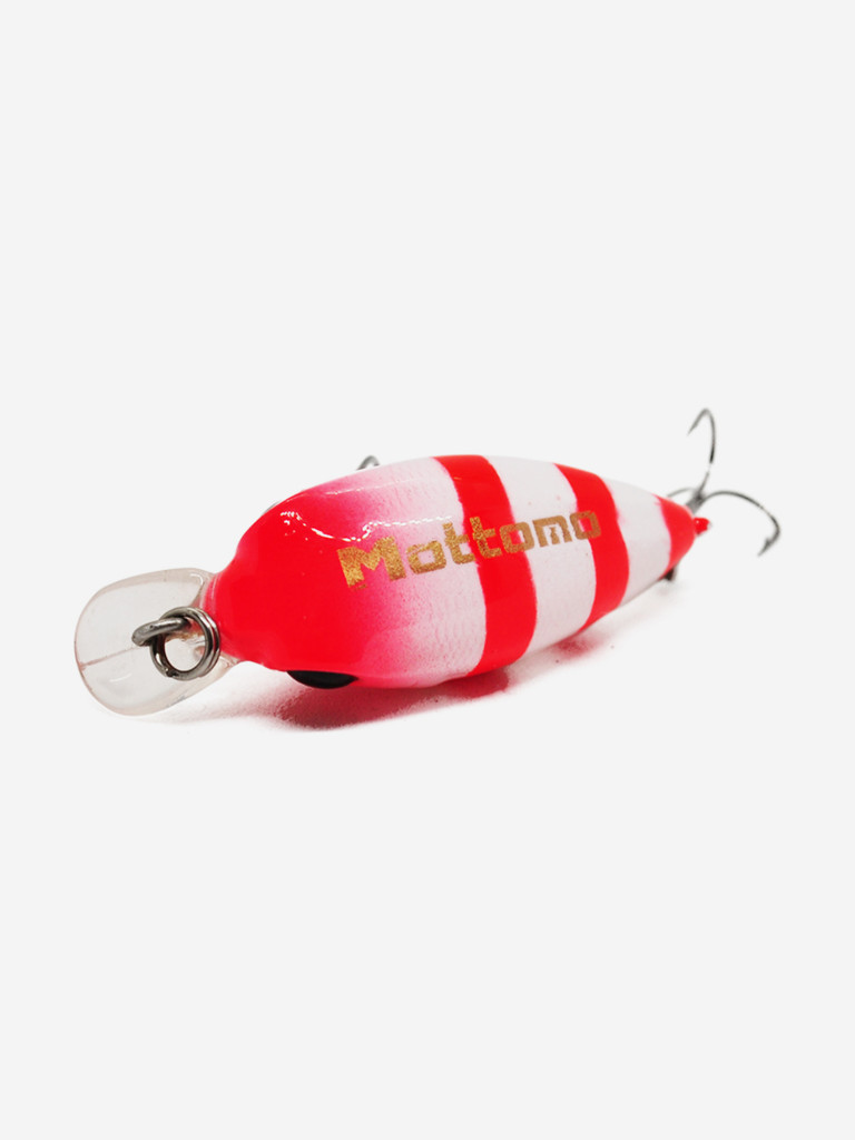 Воблер Mottomo Stalker SR 32F 2,6g White Red